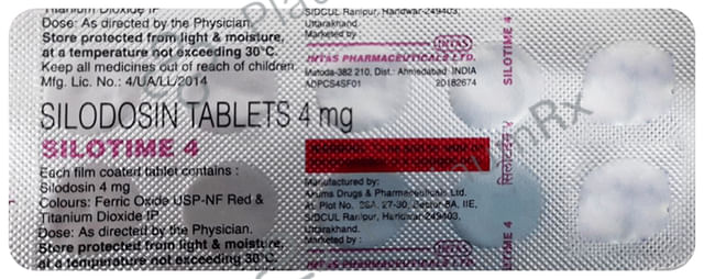 Silotime 4mg Tablet 10s