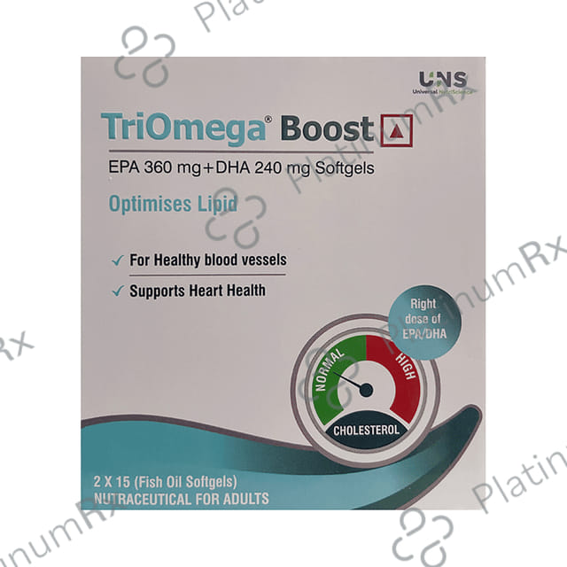 Triomega Boost Softgel Capsule 15s