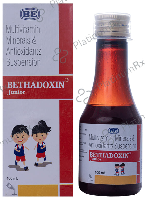 Bethadoxin Junior Oral Suspension Mixed Fruit