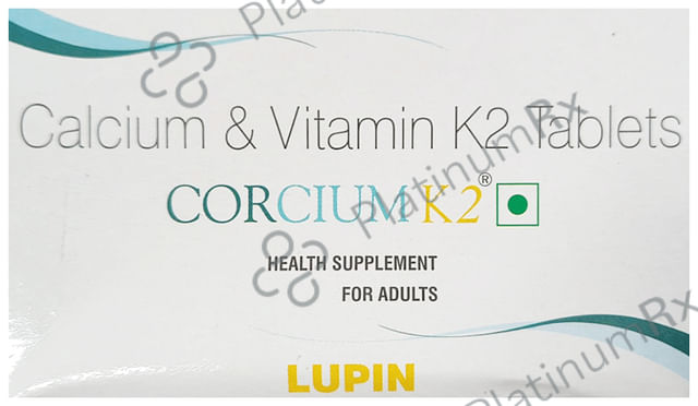 Corcium K2 225mg Tablet 15s