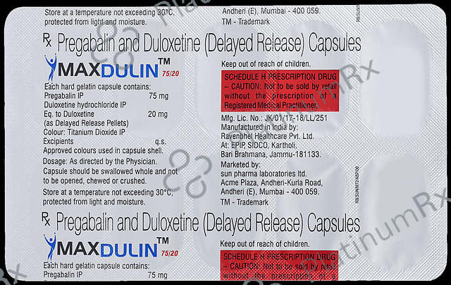 Maxdulin 75/20 Capsule DR