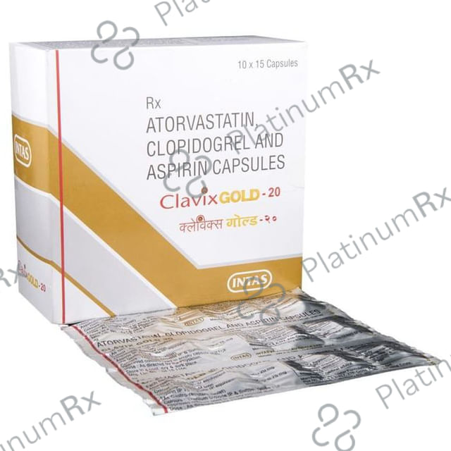 Clavix Gold 20 Capsule