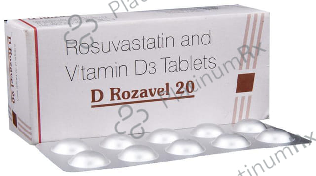 D Rozavel D3 20mg Tablet 10s