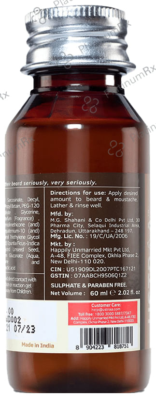 Ustraa Beard Wash Anti-Dandruff