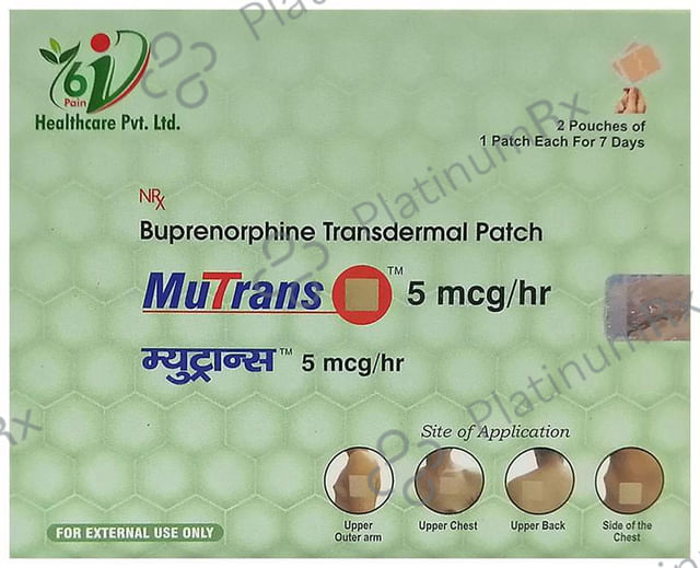 Mutrans 5mcg/hr Transdermal Patch