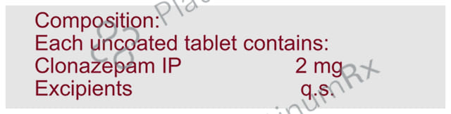 Rivotril 2mg Tablet 15s