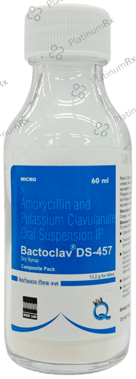 Bactoclav DS 457mg Dry Syrup 60ml