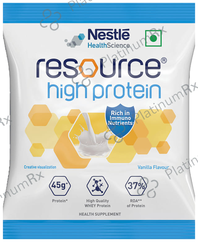 Nestle Resource High Protein Sachet (50gm Each) Vanilla