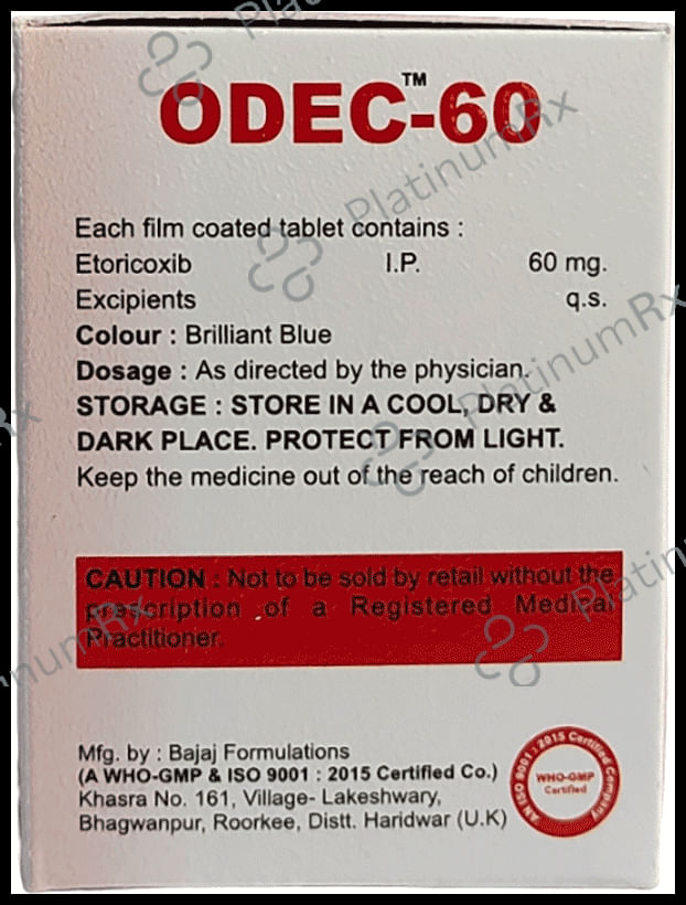 Odec 60 Tablet