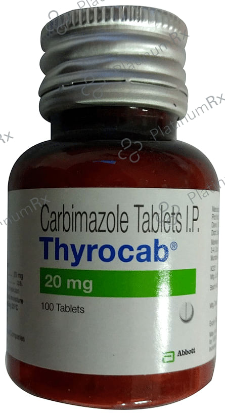 Thyrocab 20mg Tablet 100s