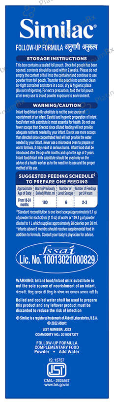 Similac Follow Up Formula Stage 4 Powder Refill 400gm