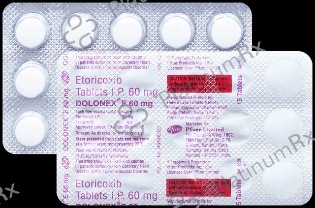 Dolonex E 60mg Tablet 15ml
