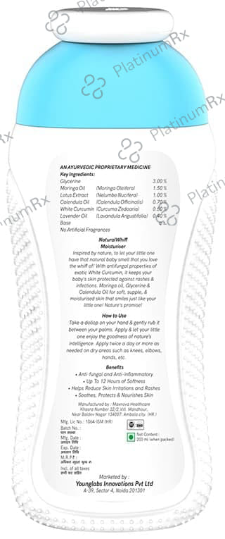 Soni Care Natural Whiff Baby Moisturiser