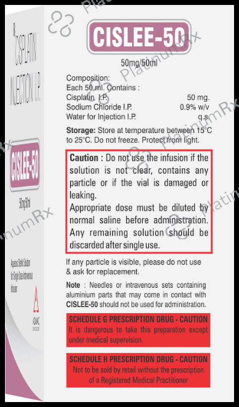 Cislee 50mg Injection 50ml
