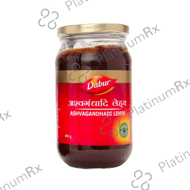 Dabur Ashvagandhadi Lehya - Manages Strength, Stamina, Stress & General Weakness 400 gm