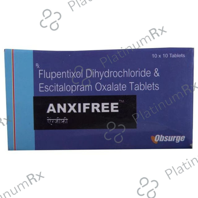 Anxifree 10/0.5mg Tablet 10s
