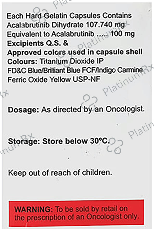 Acaone 100mg Capsule 30s