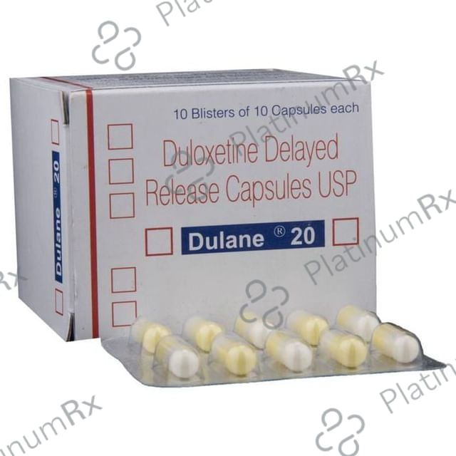 Dulane 20mg Capsule DR 10s