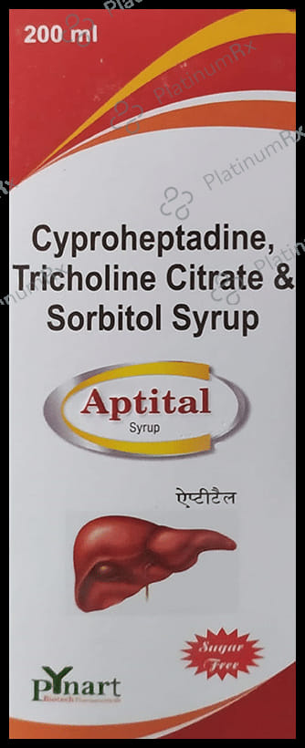 Aptital 2/3500/275mg Syrup Sugar Free 200ml