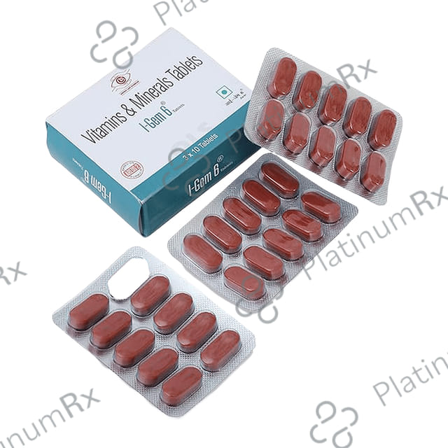 Optho Life Science I-Gem 6 Vitamins & Minerals Tablet