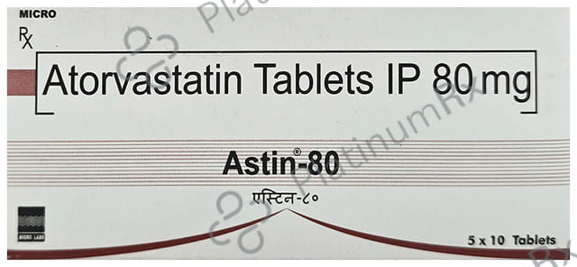 Astin 80mg Tablet 10s
