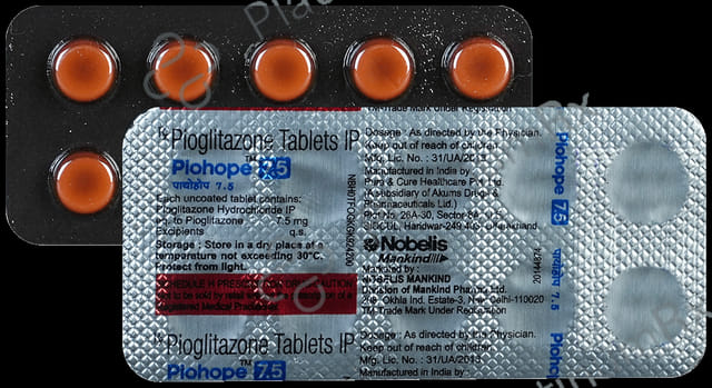 Piohope 7.5mg Tablet 10s