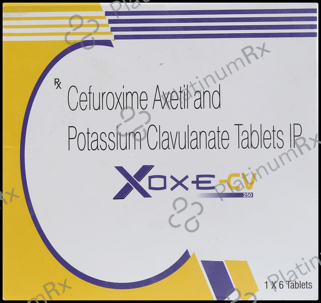 Xoxe CV 250/125mg Tablet 6s