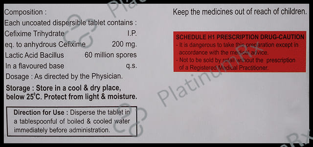 Baxi-Cef 200 LB Tablet
