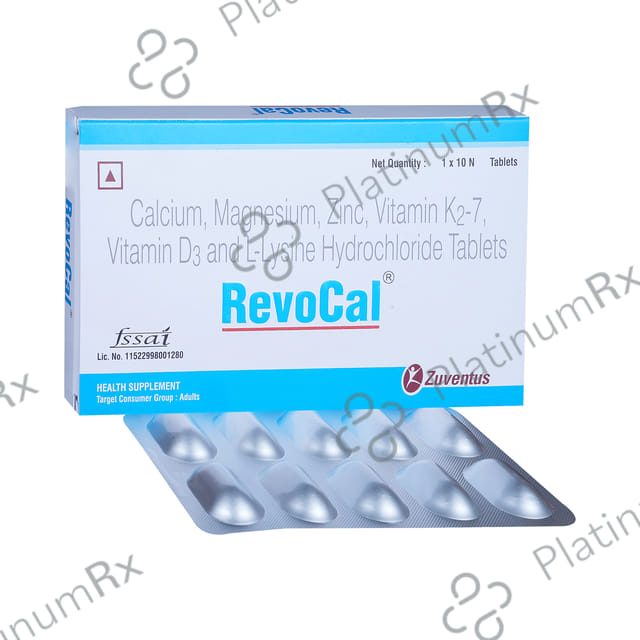 Revocal 200/50mg Tablet 10s