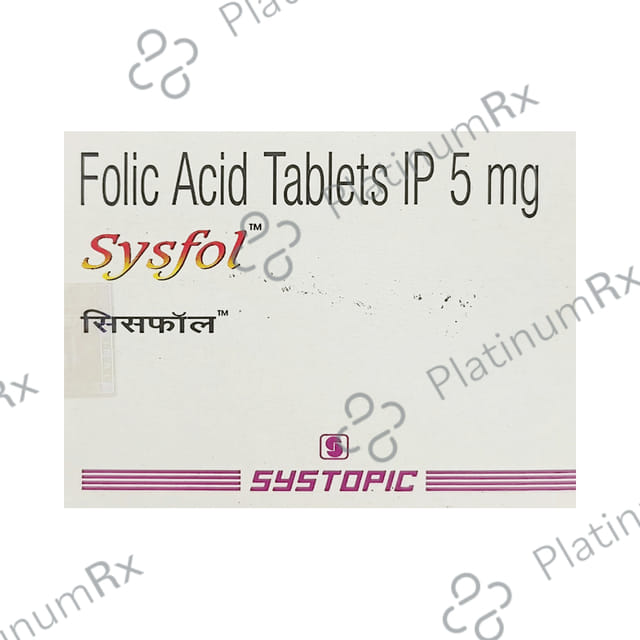 Sysfol 5mg Tablet 30s