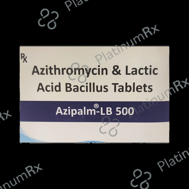 Azipalm LB 500mg Tablet 3s
