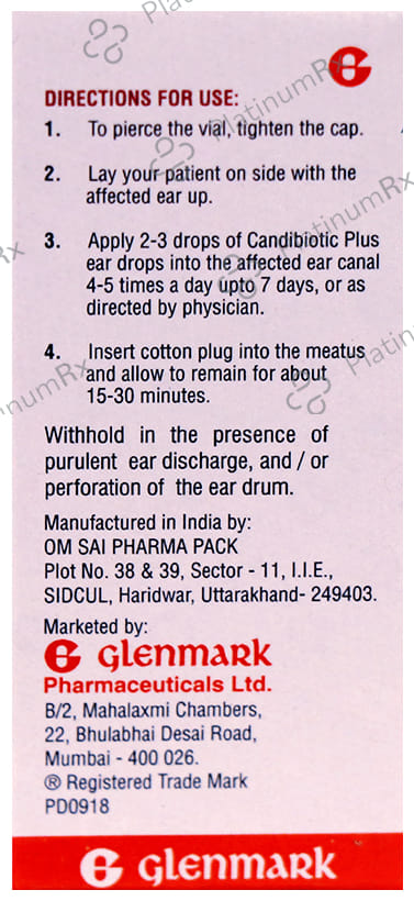 Candibiotic Plus Ear Drop 5ml
