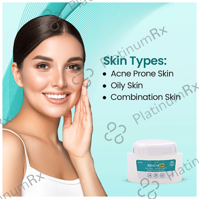 Ridacne SA Oil Free Super Light Moisturising Gel 40gm