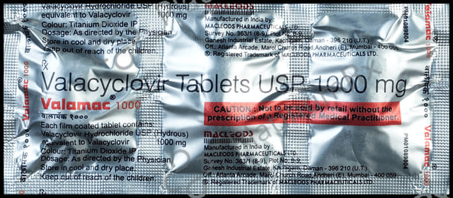 Valamac 1000mg Tablet 3s