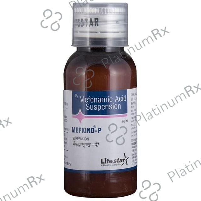 Mefkind P 100mg Suspension 60ml