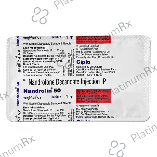 Nandrolin 50mg Injection