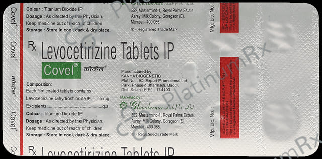 Covel 5mg Tablet 10s