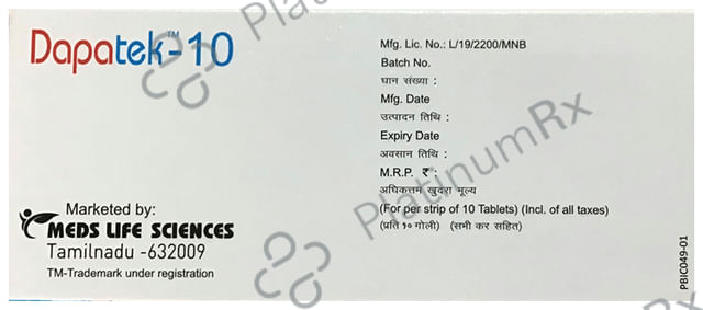 Dapatek 10 Tablet
