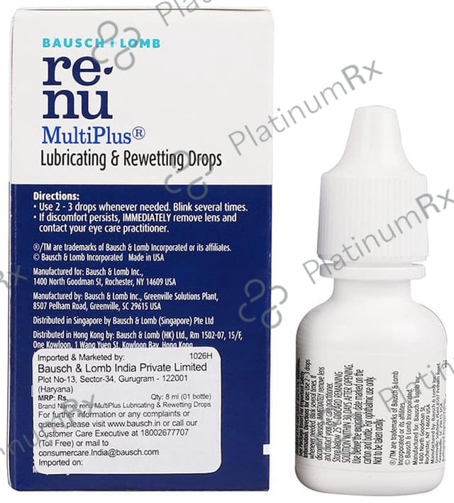 Renu Multiplus Lubricating & Rewetting Drop