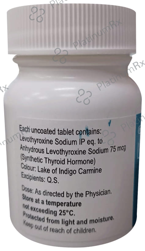 Lethyrox 75mcg Tablet 120s