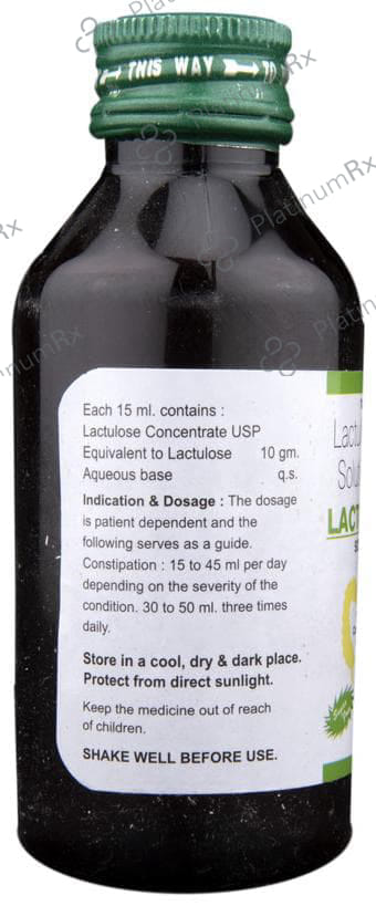Lactolook 10000mg Oral Solution Sugar Free 100ml