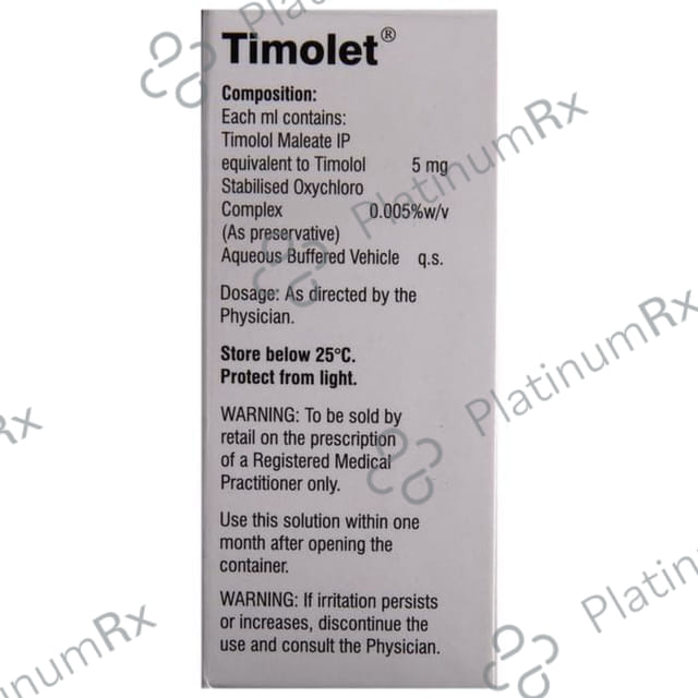 Timolet 0.5% Eye Drop 5ml