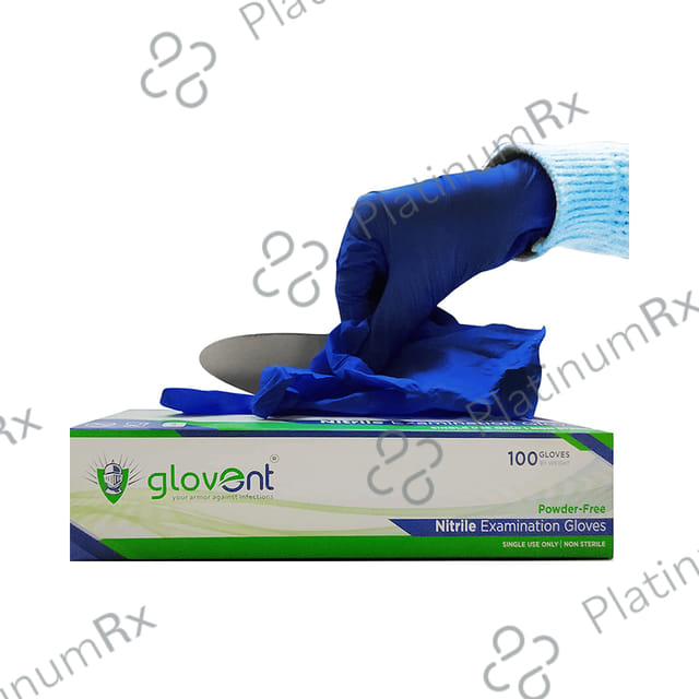 Glovent Nitrile Examination Gloves Powder Free Medium