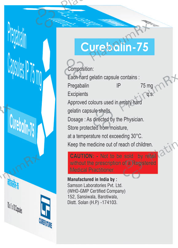 Curebalin 75 Capsule