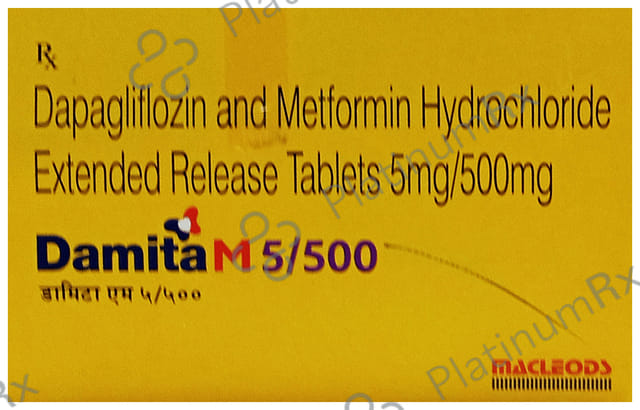 Damita M 5/500 Tablet ER
