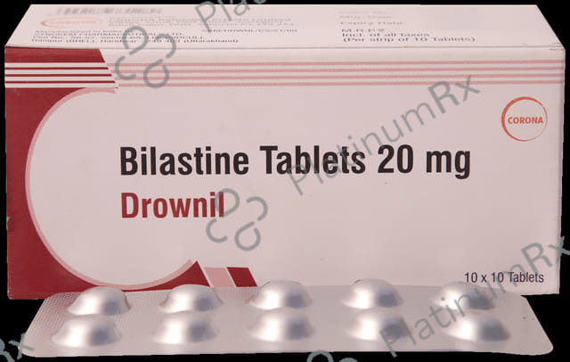 Drownil 20mg Tablet 10s