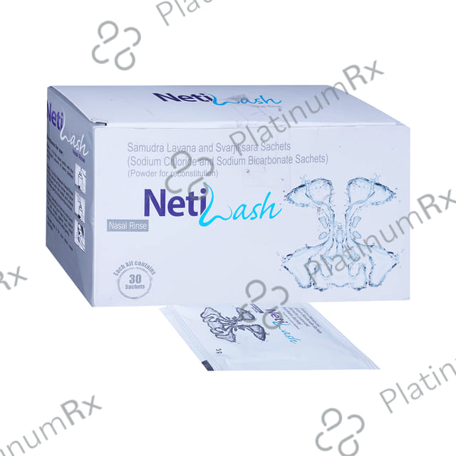 Netiwash Nasal Rinse 700/2300mg Sachet 30s