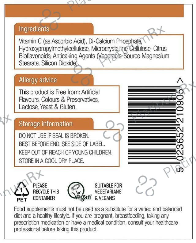 Natures Aid Vitamin C 1000mg Tablet