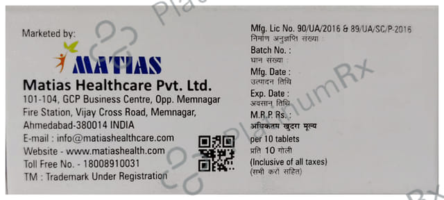 Atormat 40mg Tablet 10s