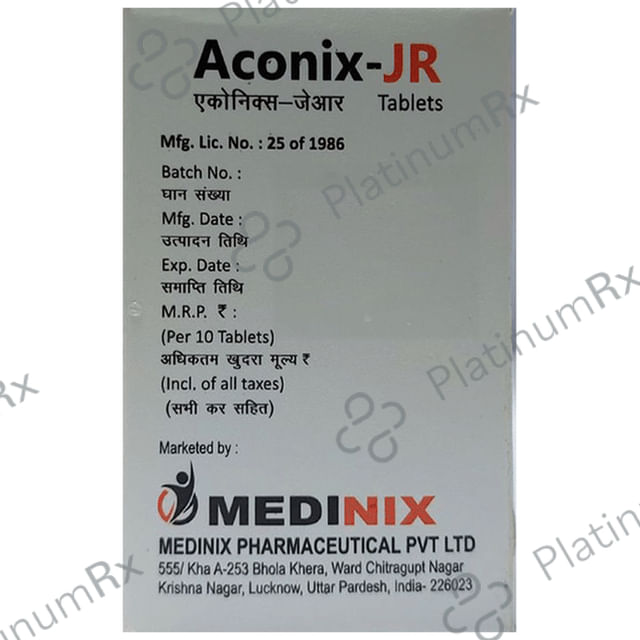 Aconix JR 50/250mg Tablet DT 10s